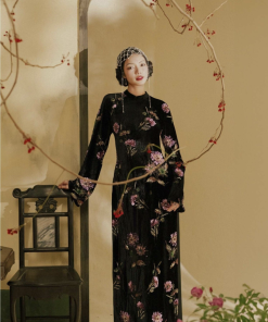 Áo Dài Nhung Tường Thy