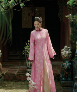 Áo Dài Tơ Tằm Hạ Uyển